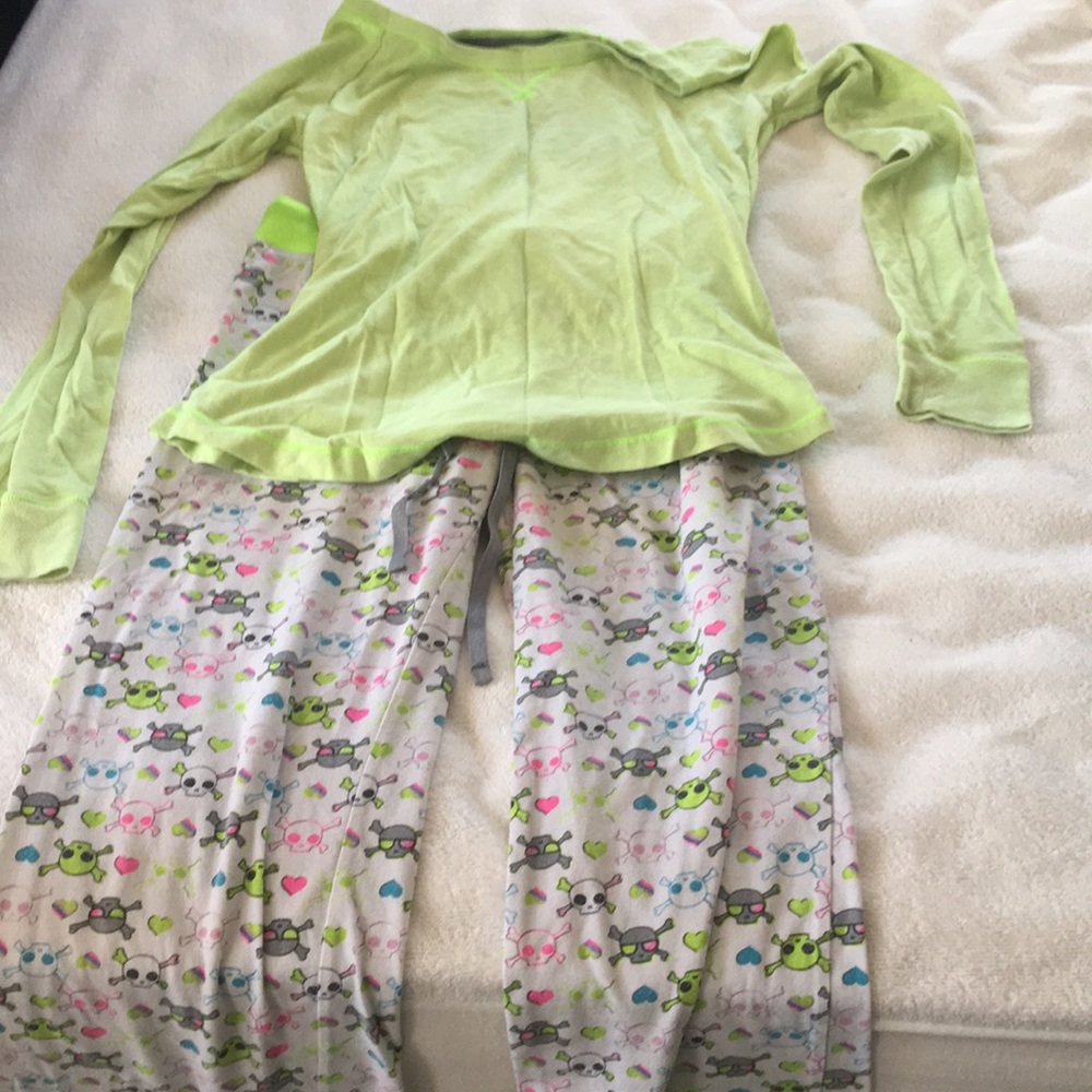 Very light pajamas